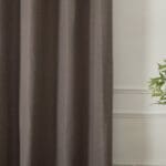 Beauty Home Ύφασμα κουρτίνας με το μέτρο Blackout jacquard σκίασης Glare Art 8444 Φ280 Μόκα - Image 3