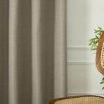Beauty Home Ύφασμα κουρτίνας με το μέτρο Blackout jacquard σκίασης Glare Art 8444 Φ280 Άμμου - Image 3