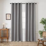 Beauty Home Ύφασμα κουρτίνας με το μέτρο Blackout jacquard σκίασης Glare Art 8444 Φ280 Γκρι