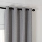 Beauty Home Ύφασμα κουρτίνας με το μέτρο Blackout jacquard σκίασης Glare Art 8444 Φ280 Γκρι - Image 5