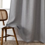 Beauty Home Ύφασμα κουρτίνας με το μέτρο Blackout jacquard σκίασης Glare Art 8444 Φ280 Γκρι - Image 9
