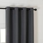 Beauty Home Ύφασμα κουρτίνας με το μέτρο Blackout jacquard σκίασης Glare Art 8444 Φ280 Ανθαρκί - Image 4