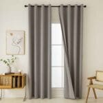Beauty Home Ύφασμα κουρτίνας με το μέτρο Full Blackout σκίασης Total Art 8446 Φ280 Αμέθυστος - Image 8