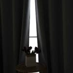 Beauty Home Ύφασμα κουρτίνας με το μέτρο Full Blackout σκίασης Total Art 8446 Φ280 Γκρι - Image 12