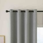 Beauty Home Ύφασμα κουρτίνας με το μέτρο Full Blackout σκίασης Total Art 8446 Φ280 Γκρι - Image 6