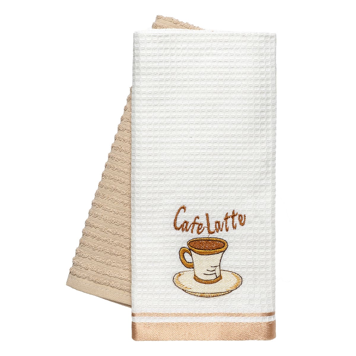 Beauty Home Ποτηρόπανα σετ 2τμχ Latte Art 8804 40x60 Μπεζ Beauty Home Ποτηρόπανα σετ 2τμχ Latte Art 8804 40x60 Μπεζ