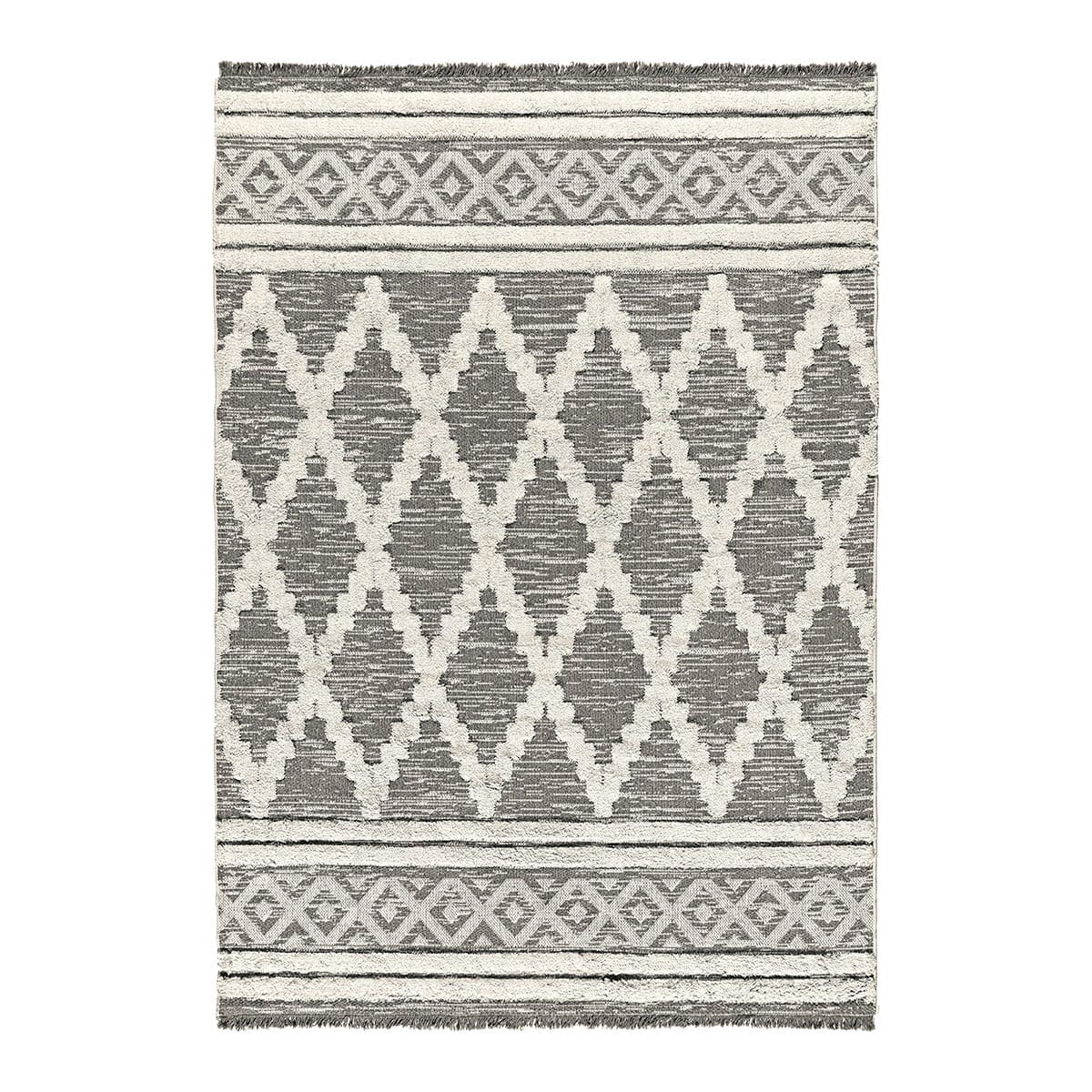 Beauty Home Πατάκι βαμβακερό Morocotton 9235 75x150 Γκρι Beauty Home Πατάκι βαμβακερό Morocotton 9235 75x150 Γκρι