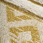 Beauty Home Χαλί βαμβακερό Morocotton 9236 150x220 Κίτρινο - Image 3