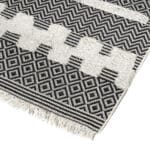 Beauty Home Χαλί βαμβακερό Morocotton 9238 Γκρι 125x180 - Image 2