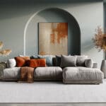 Beauty Home Πατάκι Rustic Art 9331 67x140 Λευκό - Image 2