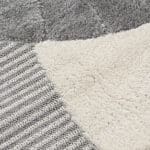 Beauty Home Ροτόντα Loop Art 9556 133x133 Grey White Γκρι Λευκό - Image 3