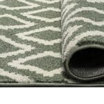 Beauty Home Πατάκι Vibe Art 9573 67x150 Mint White Μέντα Λευκό - Image 2