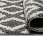 Beauty Home Πατάκι Vibe Art 9576 67x150 Grey White Γκρι Λευκό - Image 2
