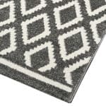 Beauty Home Πατάκι Vibe Art 9576 67x150 Grey White Γκρι Λευκό - Image 3