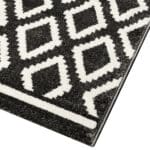 Beauty Home Πατάκι Vibe Art 9577 67x150 Stone White Ανθρακί Λευκό - Image 4