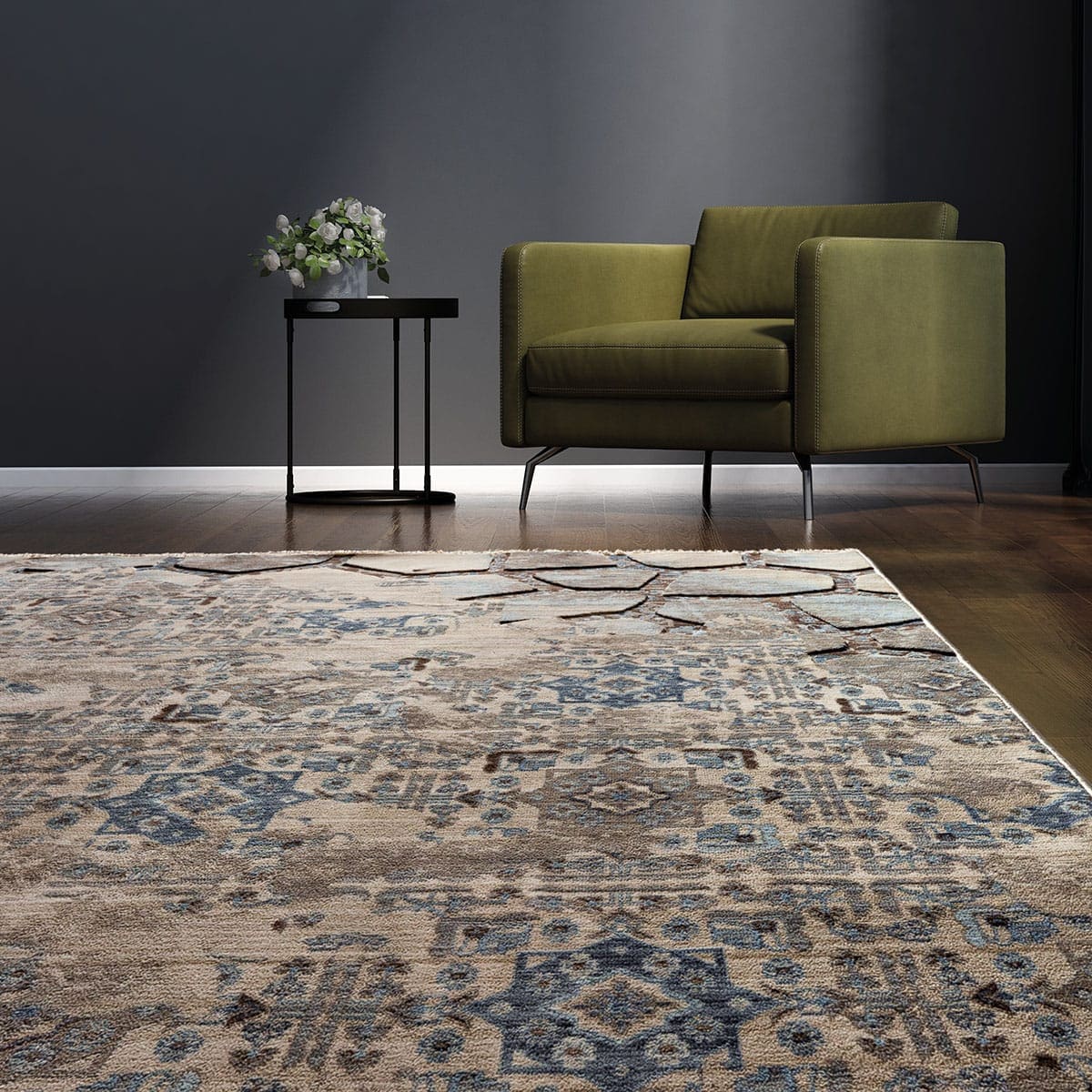 Beauty Home Πατάκι Bliss Art 9625 67x220 Μπεζ