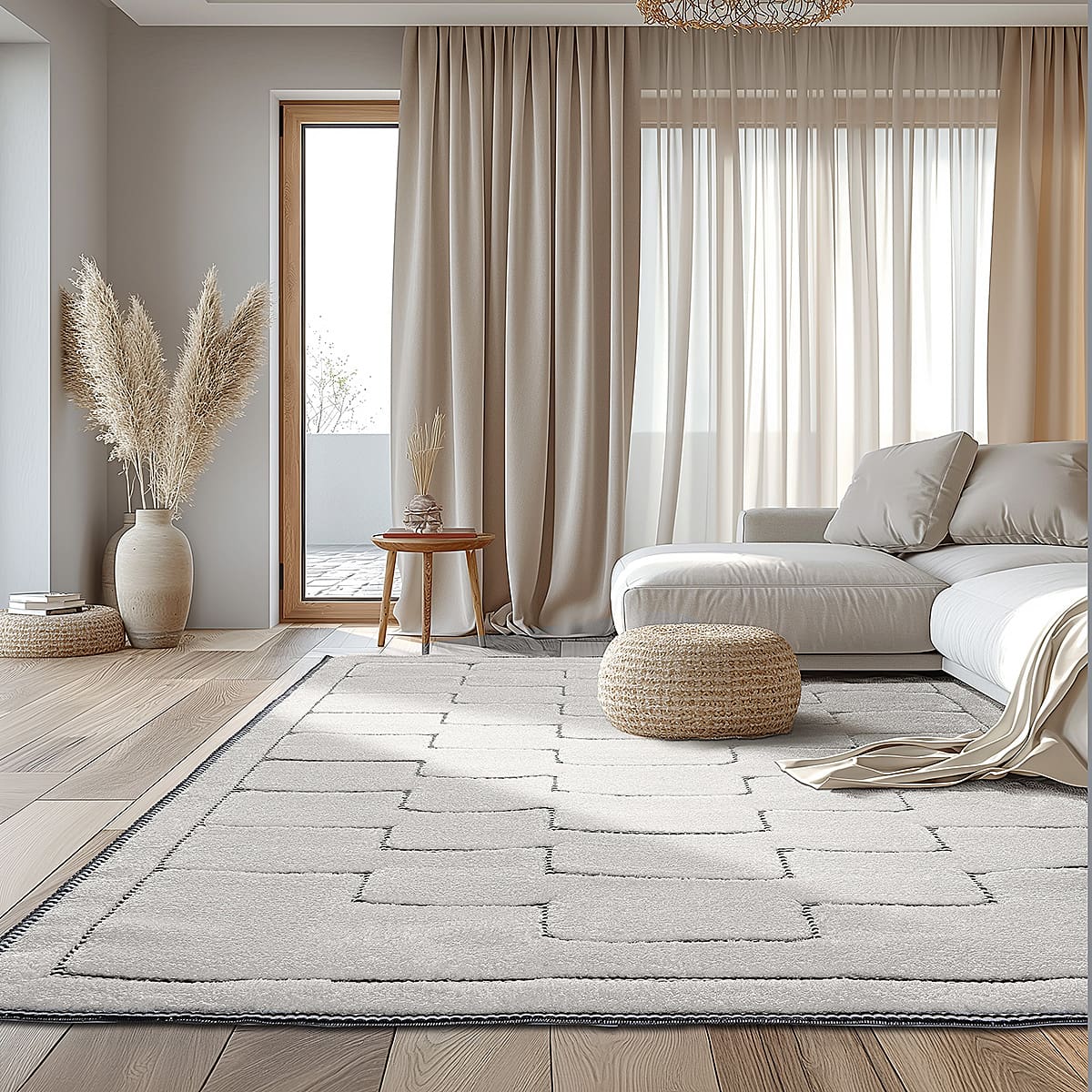Beauty Home Πατάκι Cozy Art 9636 67x220 Εκρού