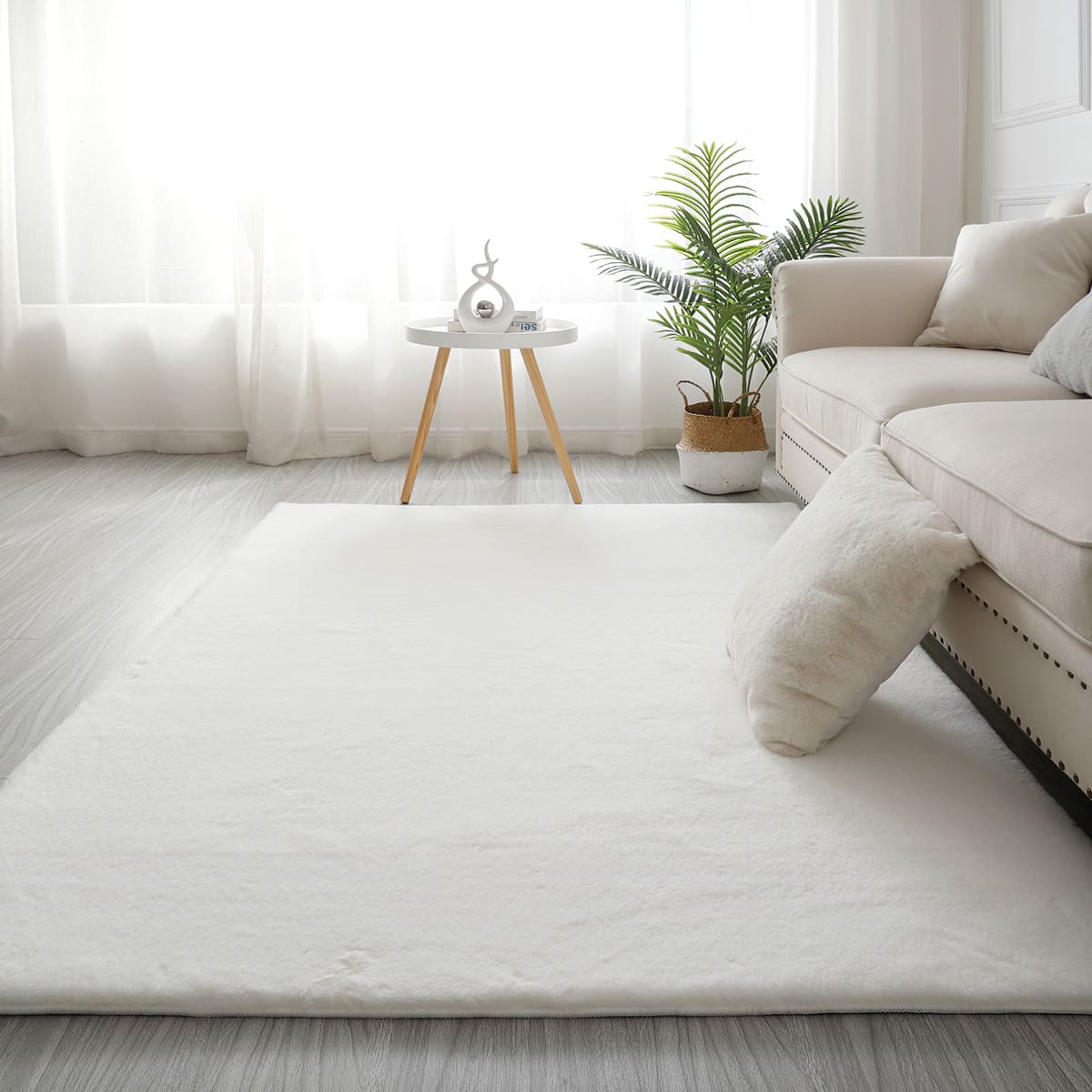 Beauty Home Χαλί Rabbit Art 9640 Λευκό