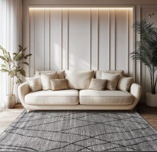 Beauty Home Χαλί Serena Art 9840 160x230 Γκρι - Image 2