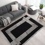 Beauty Home Χαλί Noir Art 9437 133x190 Black Μαύρο - Image 2