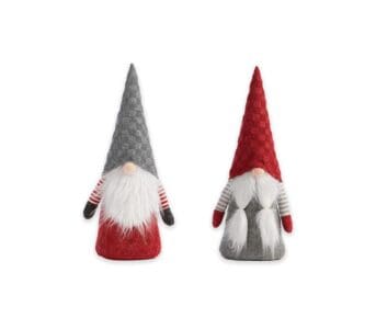 ΧΡΙΣΤΟΥΓΕΝΝΙΑΤΙΚΟ ΣΤΟΠ ΠΟΡΤΑΣ GNOME RED HAT 40CM  NEF-NEF HOMEWARE - Image 3