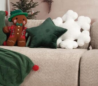 ΧΡΙΣΤΟΥΓΓΕΝΙΑΤΙΚΟ ΔΙΑΚΟΣΜΗΤΙΚΟ ΜΑΞΙΛΑΡΙ COOKIE 30X40 NEF-NEF HOMEWARE - Image 4