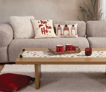 ΧΡΙΣΤΟΥΓΕΝΝΙΑΤΙΚΗ ΤΡΑΒΕΡΣΑ WHITE CHRISTMAS 33X150 NEF-NEF HOMEWARE - Image 2
