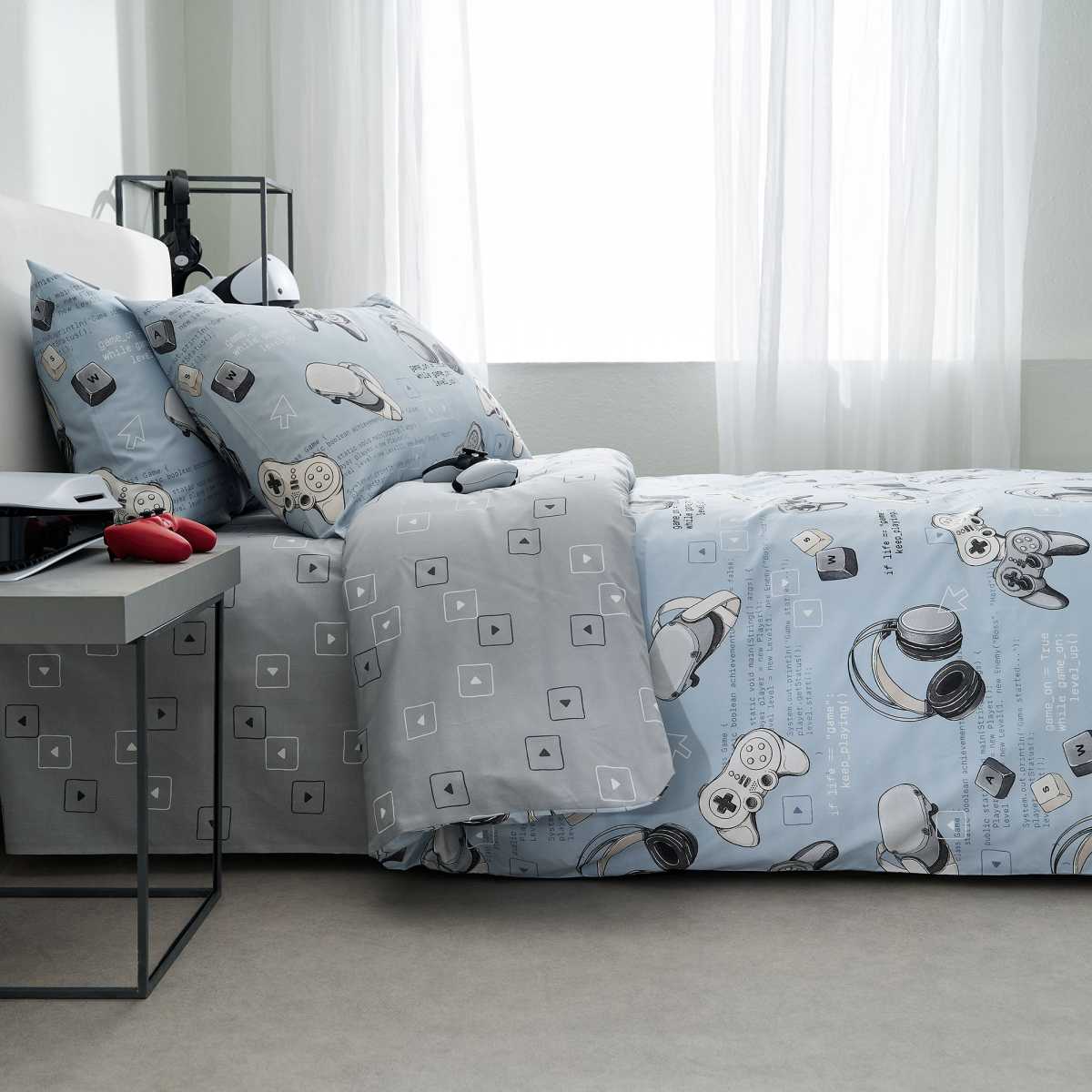 GAME ΣΕΤ ΠΑΠ-ΘΗΚΗ ΜΟΝΟ 170Χ240 2ΤΕΜ