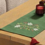 ΧΡΙΣΤΟΥΓΕΝΝΙΑΤΙΚΗ ΤΡΑΒΕΡΣΑ NOEL VERDE 33X150 NEF-NEF HOMEWARE