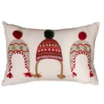 ΧΡΙΣΤΟΥΓΕΝΝΙΑΤΙΚΟ ΔΙΑΚΟΣΜΗΤΙΚΟ ΜΑΞΙΛΑΡΙ WHITE CHRISTMAS 30X45 NEF-NEF HOMEWARE