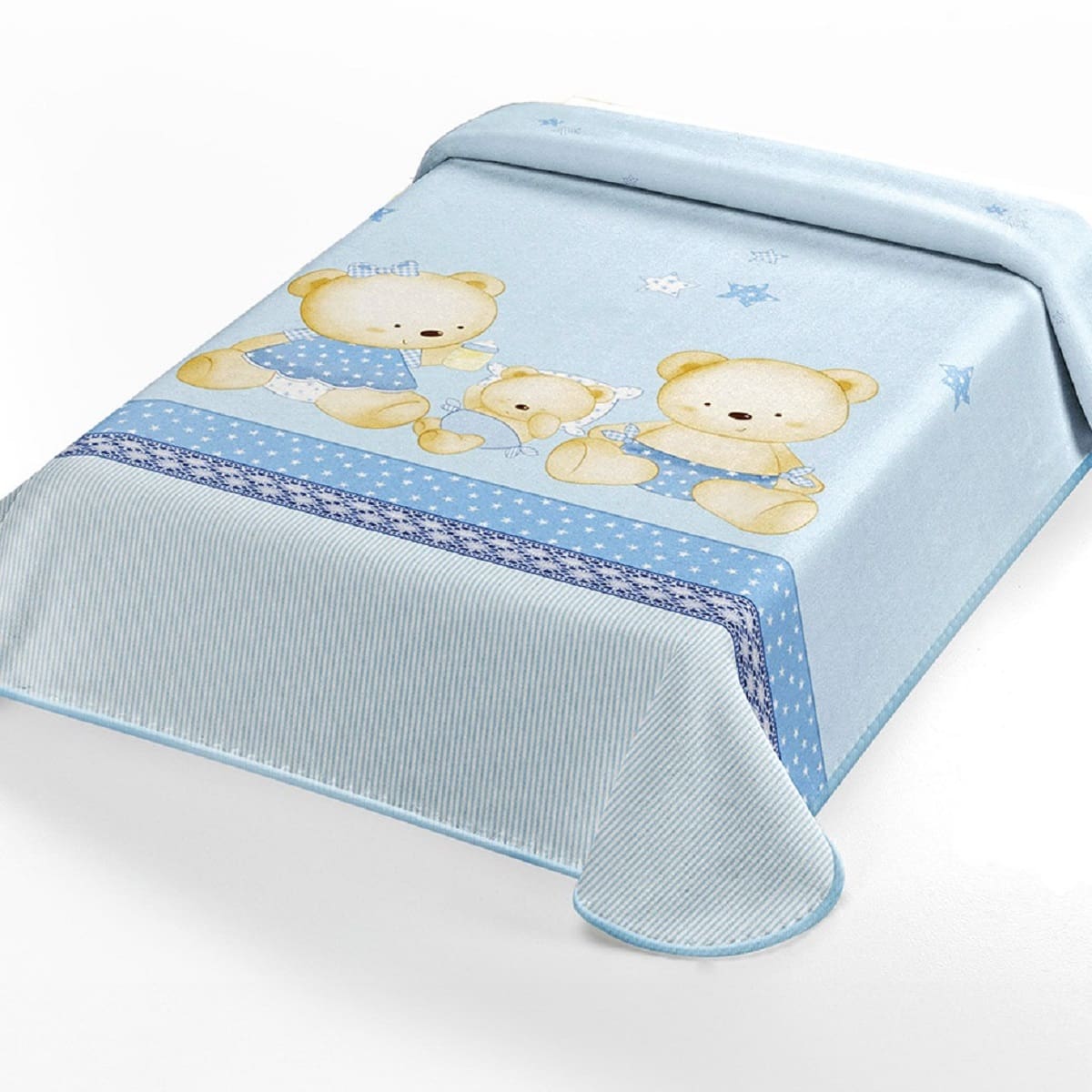 ΚΟΥΒΕΡΤΑ ΙΣΠΑΝΙΑΣ ΚΟΥΝΙΑΣ 110X140 BELPLA STER 663 BLUE