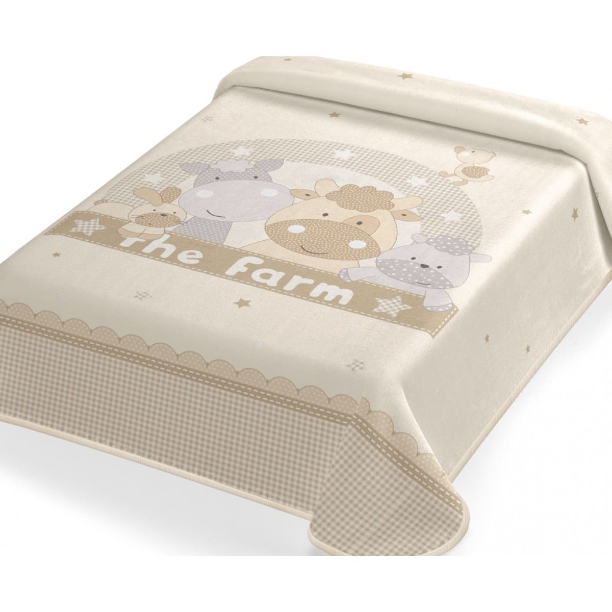 ΚΟΥΒΕΡΤΑ ΙΣΠΑΝΙΑΣ ΑΓΚΑΛΙΑΣ 80X110 BELPLA STER 664 BEIGE