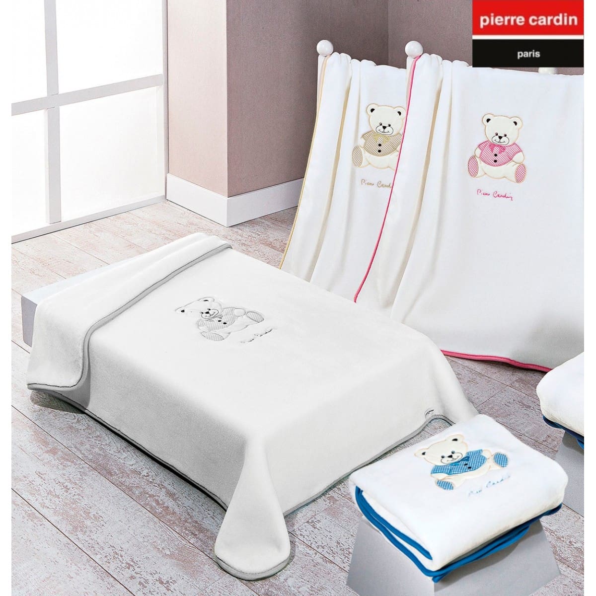 ΚΟΥΒΕΡΤΑ ΑΓΚΑΛΙΑΣ 80X110 PIERRE CARDIN BABY NANCY 545