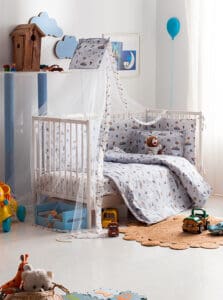 WOODLAND ΣΕΤ ΠΑΠΛ-ΘΗΚΗ ΠΑΙΔΙΚΗ 120Χ160 2ΤΕΜ