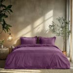 Beauty Home Ζεύγος μαξιλαροθήκες μονόχρωμες Art 1700 Harmony 52x73 Μωβ