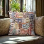 Beauty Home Μαξιλαροθήκη ΣΤΟΦΑ ΣΠΙΤΙΑ   45 x 45 cm - Image 2