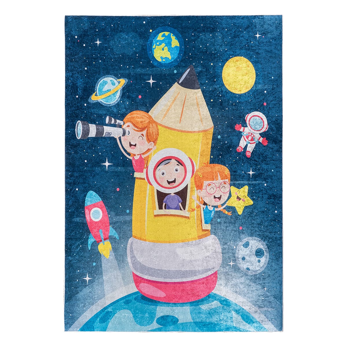 Beauty Home Χαλί παιδικό Fun Art 9595 160x230 Μπλε Beauty Home Χαλί παιδικό Fun Art 9595 160x230 Μπλε