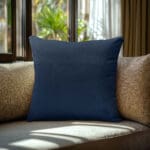 Beauty Home Μαξιλαροθήκη ΒΕΛΟΥΔΟ PREMIUM ΜΠΛΕ   45 x 45 cm - Image 2