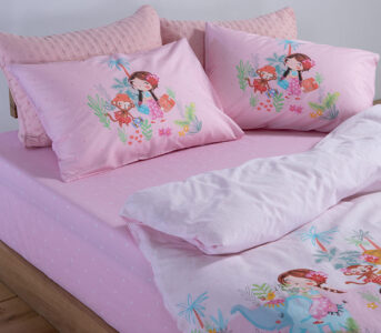 ΠΑΙΔΙΚΑ ΣΕΤ ΣΕΝΤΟΝΙΑ ΜΟΝΑ WELCOME TO INDIA 170X260 NEF-NEF HOMEWARE - Image 3