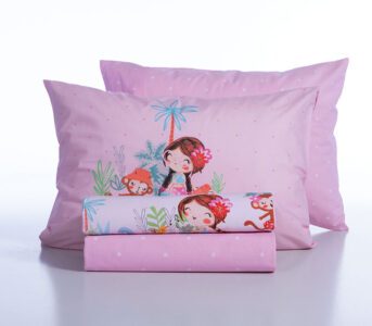 ΠΑΙΔΙΚΑ ΣΕΤ ΣΕΝΤΟΝΙΑ ΜΟΝΑ WELCOME TO INDIA 170X260 NEF-NEF HOMEWARE - Image 5