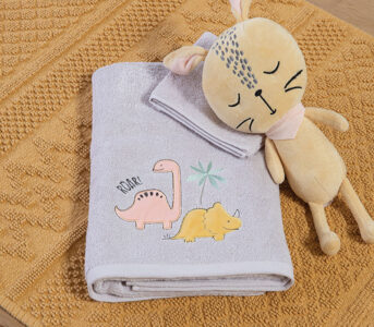 ΠΑΙΔΙΚΕΣ ΠΕΤΣΕΤΕΣ ΣΕΤ 2TMX DINOSAUR ART NEF-NEF HOMEWARE - Image 2