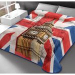 ΚΟΥΒΕΡΤΑ ΙΣΠΑΝΙΑΣ ΜΟΝΗ 160X220 BELPLA STER LONDON (328)