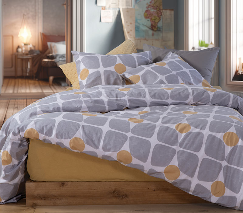 ΣΕΤ ΣΕΝΤΟΝΙΑ KING SIZE ΜΕ ΛΑΣΤΙΧΟ CASUAL COREO  NEF-NEF HOMEWARE