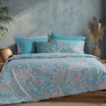 ΣΕΤ ΣΕΝΤΟΝΙΑ ΒΑΜΒΑΚΕΡΑ ΔΙΠΛΑ CHARISMA BLUE 200Χ270 NEF-NEF HOMEWARE