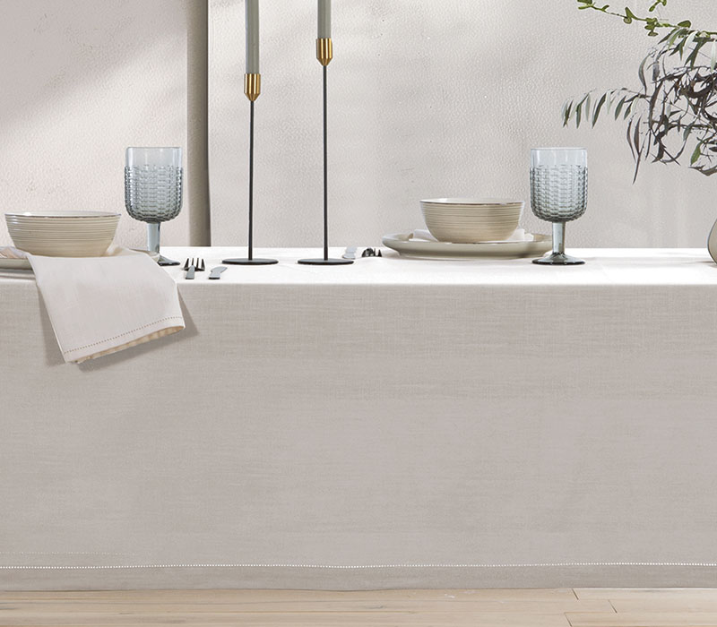 ΤΡΑΠΕΖΟΜΑΝΤΗΛΟ ΡΟΤΟΝΤΑ STEADY D.180cm NEF-NEF HOMEWARE