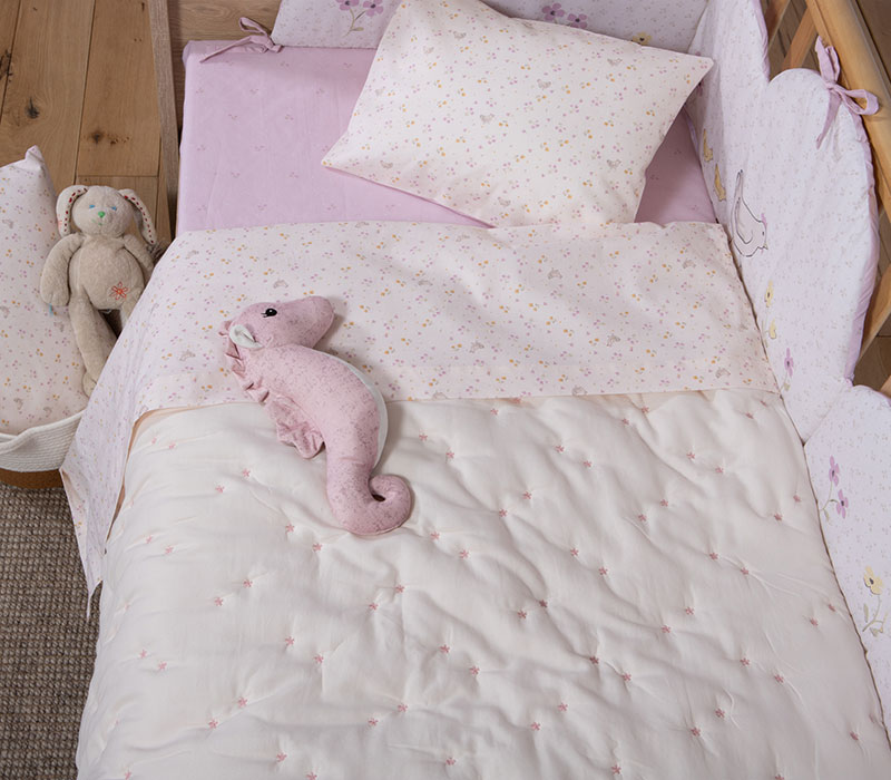 ΒΡΕΦΙΚΟ ΚΟΥΒΕΡΛΙ SPECIAL FLOWER 80X110 NEF-NEF HOMEWARE