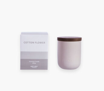 ΑΡΩΜΑΤΙΚΟ ΚΕΡΙ COTTON FLOWER 200gr NEF-NEF HOMEWARE