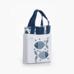 ΤΣΑΝΤΑΚΙ ΜΕ ΠΟΤΗΡΟΠΑΝΟ ΣΕΤ 3 ΤΜΧ SPARS BLUE NEF-NEF HOMEWARE