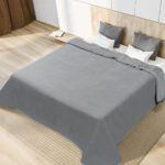 ΚΟΥΒΕΡΤΑ KING SIZE 240X260 PIERRE CARDIN NANCY 545 GREY(51) - Image 3