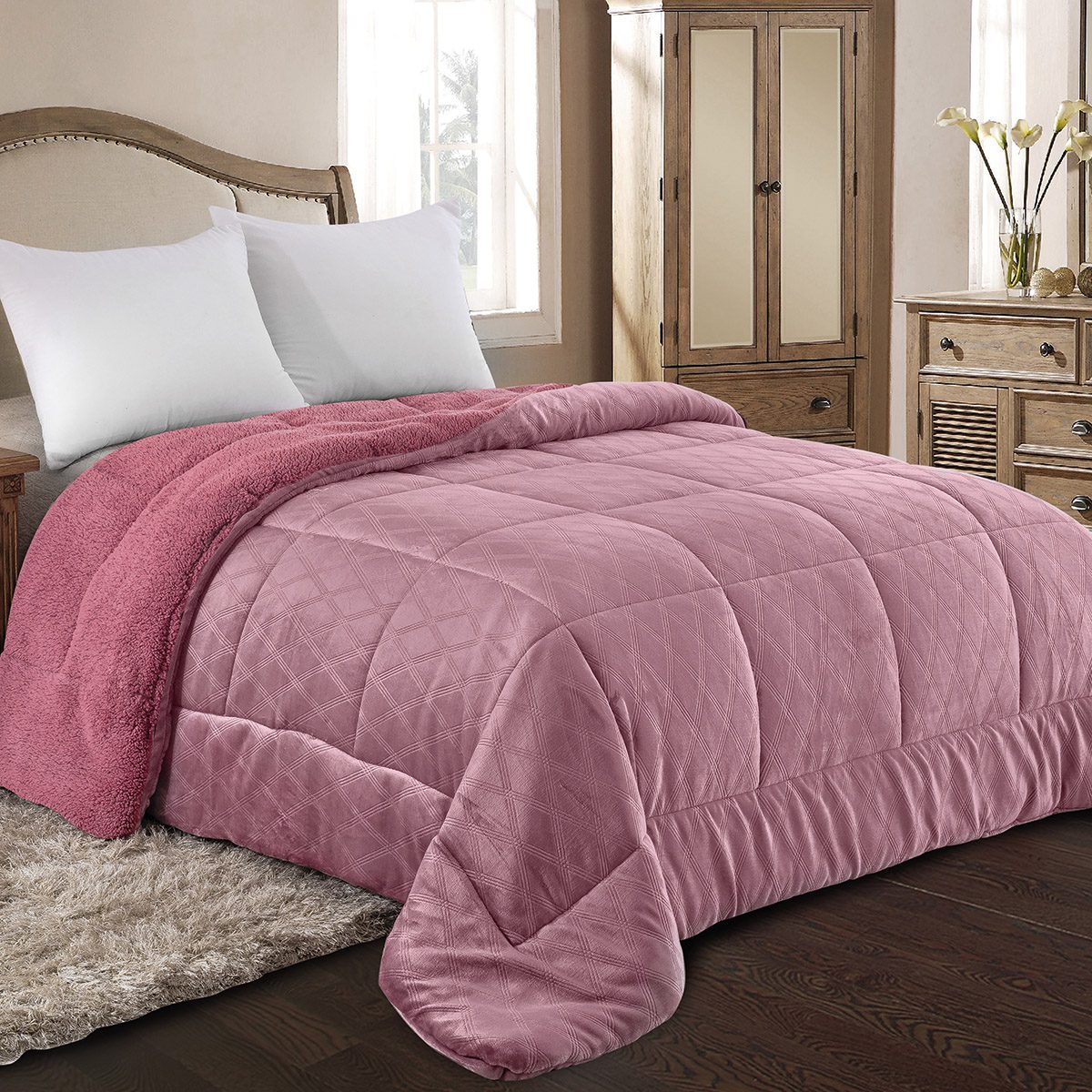 ΚΟΥΒΕΡΤΟΠΑΠΛΩΜΑ ΥΠΕΡΔΙΠΛΟ 220X240 ADAM HOME (820) APPLE ΚΟΥΒΕΡΤΟΠΑΠΛΩΜΑ ΥΠΕΡΔΙΠΛΟ 220X240 ADAM HOME (820) APPLE